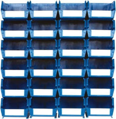 Triton - 12 Lb. Load Capacity, 7-3/8" Deep, Multi-Colored Polypropylene Bin System - 3" High x 4-1/8" Wide x 7-3/8" Long - Eagle Tool & Supply