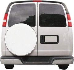 Classic Accessories - Polyvinyl Chloride Tire Protective Cover - 24 to 25" Diam, Snow White - Eagle Tool & Supply
