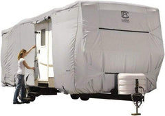 Classic Accessories - Polyester RV Protective Cover - 20' Long x 118" High, Gray - Eagle Tool & Supply