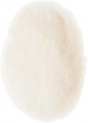 Tru-Maxx - 7" Diam Wool Buffing & Backing Pad - Eagle Tool & Supply