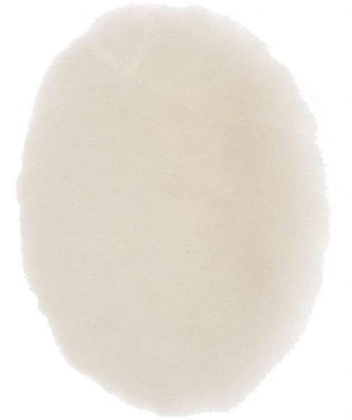 Tru-Maxx - 5-1/4" Diam Wool Buffing & Backing Pad - Eagle Tool & Supply
