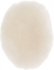 Tru-Maxx - 3" Diam Wool Buffing & Backing Pad - Eagle Tool & Supply