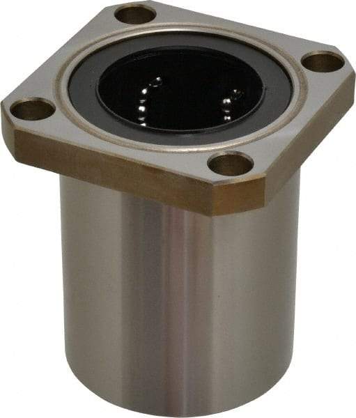Value Collection - 2" ID, Square Flanged Single Linear Bearing - 3" OD - Eagle Tool & Supply