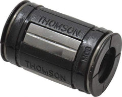 Thomson Industries - 8mm ID, 310 Lb Dynamic Load Capacity, Closed Linear Bearing - 16mm OD - Eagle Tool & Supply