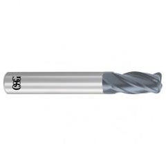 1/4 x 1/4 x 3/4 x 2-1/2 4Fl .045 C/R Carbide End Mill - WXL - Eagle Tool & Supply