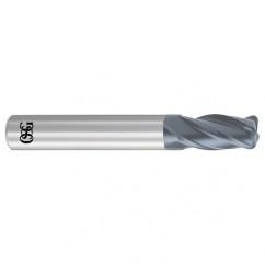 7/32 x 1/4 x 5/8 x 2-1/2 4Fl .020 C/R Carbide End Mill - WXL - Eagle Tool & Supply