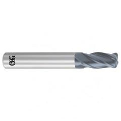 7/32 x 1/4 x 5/8 x 2-1/2 4Fl .030 C/R Carbide End Mill - WXL - Eagle Tool & Supply