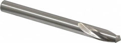 Walter-Titex - 1/4" Body Diam, 120°, 66mm OAL, Cobalt Spotting Drill - Eagle Tool & Supply