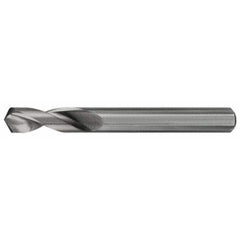 Walter-Titex - 4mm Body Diam, 120°, 50mm OAL, Solid Carbide Spotting Drill - Eagle Tool & Supply