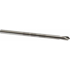 Walter-Titex - 3/8" Body Diam, 90°, 6-11/16" OAL, Cobalt Spotting Drill - Eagle Tool & Supply