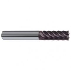 10mm Dia. - 72mm OAL - 6 FL 45 Helix Firex Carbide End Mill - Eagle Tool & Supply