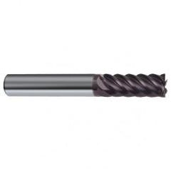 14mm Dia. - 83mm OAL - 45° Helix Firex Carbide End Mill - 6 FL - Eagle Tool & Supply