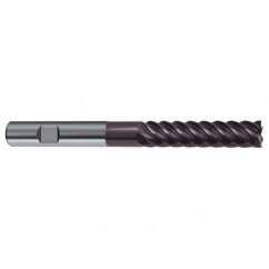 12mm Dia. - 150mm OAL - 45° Helix Firex Carbide End Mill - 6 FL - Eagle Tool & Supply