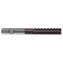 10mm Dia. - 100mm OAL - 45° Helix Firex Carbide End Mill - 6 FL - Eagle Tool & Supply