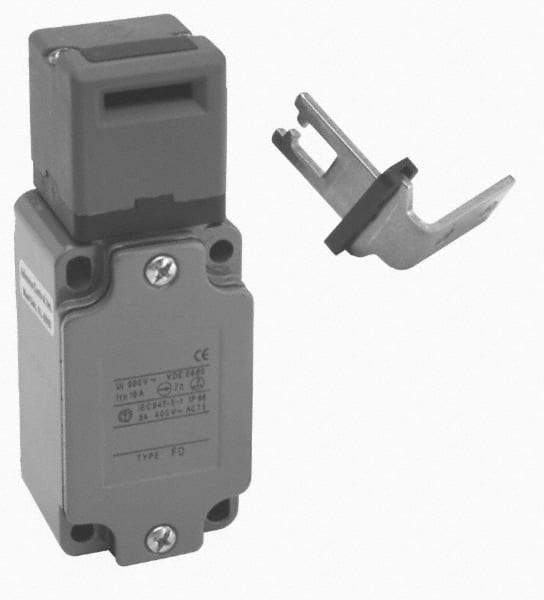 ACI - 10 Amp, 24-300 VDC, 250-600 VAC, 3 Pole Fused Safety Switch - 10 Amp, 24-300 VDC, 250-600 VAC, 2.2 Inch Wide x 1.44 Inch Deep x 5.31 Inch High, Nonmetallic, NO/2NC Contact Configuration - Eagle Tool & Supply