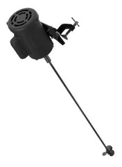 Made in USA - 65 psi Air Pressure, 25 to 1,000 Gallon Mixing Capacity, 1/3 hp, C-Clamp, Air Powered Mixer - 1/4 Inch Inlet, 36 Inch Long Shaft, 316 Stainless Steel Shaft, 60 to 2,000 RPM, Compatible with Drum Container - Eagle Tool & Supply