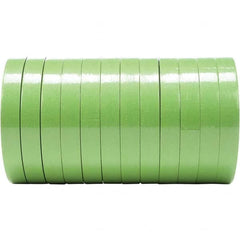 3M - 3mm Wide x 55 m x 6.7 mil Green Paper Masking Tape - Eagle Tool & Supply