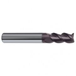 7.5mm Dia. - 63mm OAL - 45° Helix Firex Carbide End Mill - 3 FL - Eagle Tool & Supply