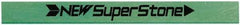 Value Collection - Flat Ceramic Finishing Stick - 40mm Long x 1mm Wide x 6mm Thick, 120 Grit - Eagle Tool & Supply