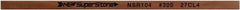Value Collection - Flat Ceramic Finishing Stick - 100mm Long x 2mm Wide x 6mm Thick, 300 Grit - Eagle Tool & Supply
