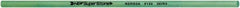 Value Collection - Round Ceramic Finishing Stick - 100mm Long x 3.175mm Wide x 3.2mm Thick, 120 Grit - Eagle Tool & Supply
