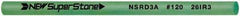 Value Collection - Round Ceramic Finishing Stick - 50mm Long x 3mm Wide x 3mm Thick, 120 Grit - Eagle Tool & Supply
