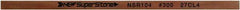 Value Collection - Flat Ceramic Finishing Stick - 100mm Long x 1mm Wide x 1mm Thick, 300 Grit - Eagle Tool & Supply