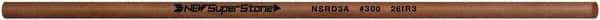 Value Collection - Round Ceramic Finishing Stick - 50mm Long x 3.175mm Wide x 3.2mm Thick, 300 Grit - Eagle Tool & Supply