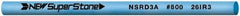 Value Collection - Round Ceramic Finishing Stick - 100mm Long x 2.35mm Wide, 800 Grit - Eagle Tool & Supply