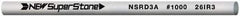 Value Collection - Round Ceramic Finishing Stick - 50mm Long x 2.35mm Wide, 1,000 Grit - Eagle Tool & Supply