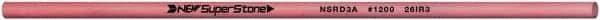 Value Collection - Round Ceramic Finishing Stick - 100mm Long x 3.175mm Wide, 1,200 Grit - Eagle Tool & Supply