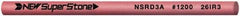 Value Collection - Round Ceramic Finishing Stick - 100mm Long x 2.35mm Wide, 1,200 Grit - Eagle Tool & Supply