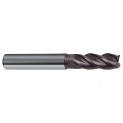 8mm Dia. - 63mm OAL - 4 FL Variable Helix Nano-A Carbide End Mill - Eagle Tool & Supply