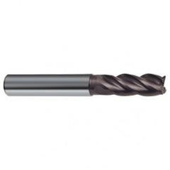 4mm Dia. - 57mm OAL - 4 FL Variable Helix Nano-A Carbide End Mill - Eagle Tool & Supply