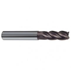 9.5mm Dia. - 72mm OAL - 4 FL Variable Helix Nano-A Carbide End Mill - Eagle Tool & Supply