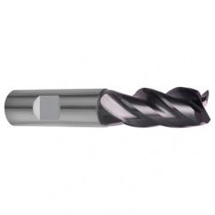 3.5mm Dia. - 57mm OAL - 4 FL Variable Helix Nano-A Carbide End Mill - Eagle Tool & Supply