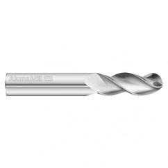 3833SD B 1/4X1/2X2.5 3FL ALUMAMILL - Eagle Tool & Supply