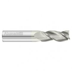 3/4 Dia. x 4 Overall Length 3-Flute Square End Solid Carbide SE End Mill-Round Shank-Center Cut-FC19 - Eagle Tool & Supply