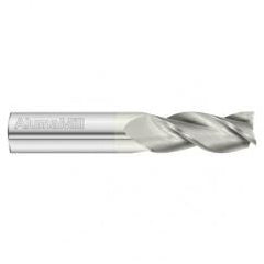 3/4 Dia. x 4 Overall Length 3-Flute Square End Solid Carbide SE End Mill-Round Shank-Center Cut-FC19 - Eagle Tool & Supply