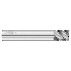 20mm Dia. x 105mm Overall Length 5-Flute Square End Solid Carbide SE End Mill-Round Shank-Center Cut-Uncoated - Eagle Tool & Supply