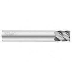20mm Dia. x 105mm Overall Length 5-Flute Square End Solid Carbide SE End Mill-Round Shank-Center Cut-Uncoated - Eagle Tool & Supply