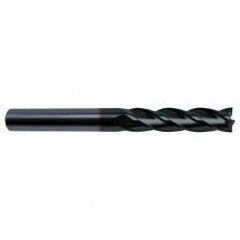 3/16" Dia. - 3" OAL - 4 FL 30 Helix Super-A Carbide End Mill - Eagle Tool & Supply