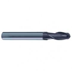 6mm Dia. - 57mm OAL 2 FL 30 Helix Firex Carbide Ball Nose End Mill - Eagle Tool & Supply