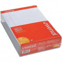 UNIVERSAL - 50 Sheet, 8-1/2 x 11", Legal (Style) Note Pad - Orchid - Eagle Tool & Supply