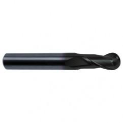 5/16" Dia. - 2-1/2" OAL - 30 Helix Super-A CBD Ball Nose EM - 2 FL - Eagle Tool & Supply
