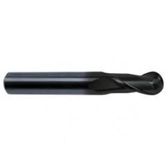 5/16" Dia. - 2-1/2" OAL - 30 Helix Super-A CBD Ball Nose EM - 2 FL - Eagle Tool & Supply