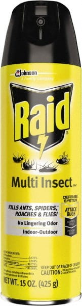 Raid - Pack of (12) 15-oz Aerosol Cans Insect Killer - Eagle Tool & Supply
