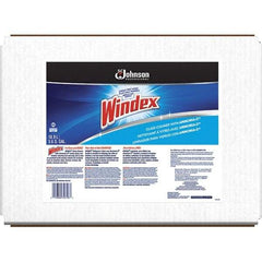 Windex - 5 Gal Bag-in-Box Unscented Glass Cleaner - Multipurpose Use - Eagle Tool & Supply