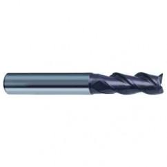 4.5mm Dia. - 57mm OAL - 3 FL Variable Helix Firex Carbide End Mill - Eagle Tool & Supply