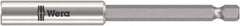 Wera - 1/4" Hex Bit Holder - 1/4" Drive, 100mm OAL - Eagle Tool & Supply